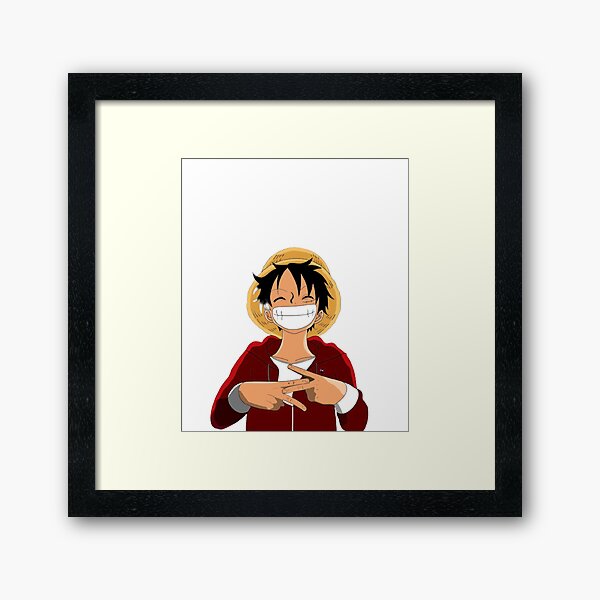 Vintage LUFFY X PNL Impression encadrée