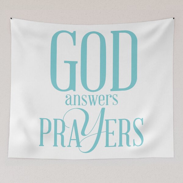 Item preview, God answers prayers designed and sold by Mskathrynne.