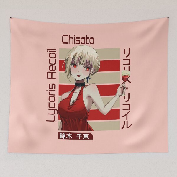 Item preview, Chisato at Party - Lycoris Recoil designed and sold by GuheheOtaku.