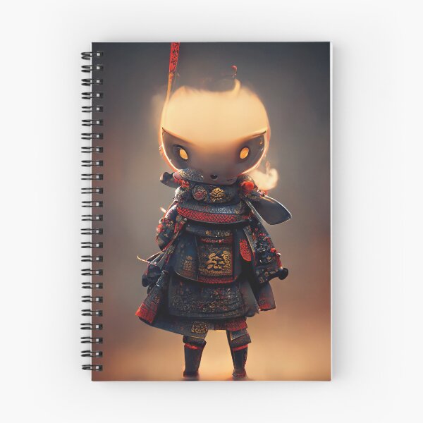 Item preview, Chibi Firehead Samurai designed and sold by PeanutArtCorner.