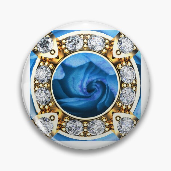 Item preview, Cian Flower Diamonds Engagement Ring Pattern designed and sold by DigitalGemArt.