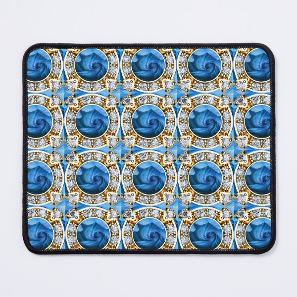 Item preview, Cian Flower Diamonds Engagement Ring Pattern designed and sold by DigitalGemArt.