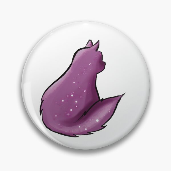 Item preview, Glittery purple cat designed and sold by Crayondautomne.