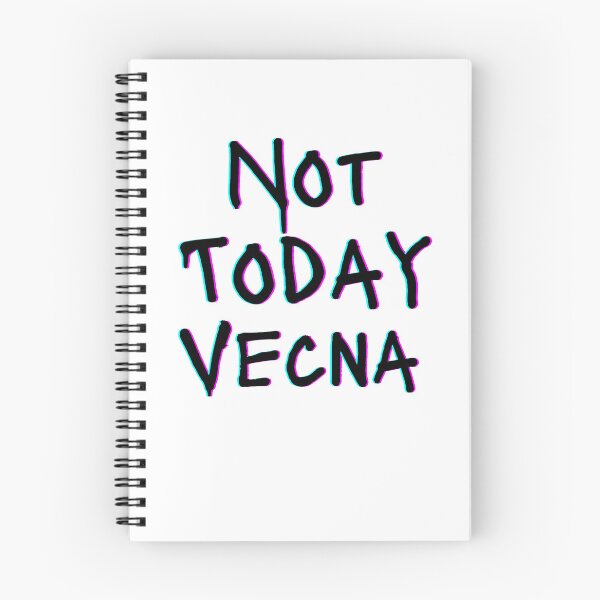 Item preview, Not Today Vecna, graffiti designed and sold by babivilelashop.
