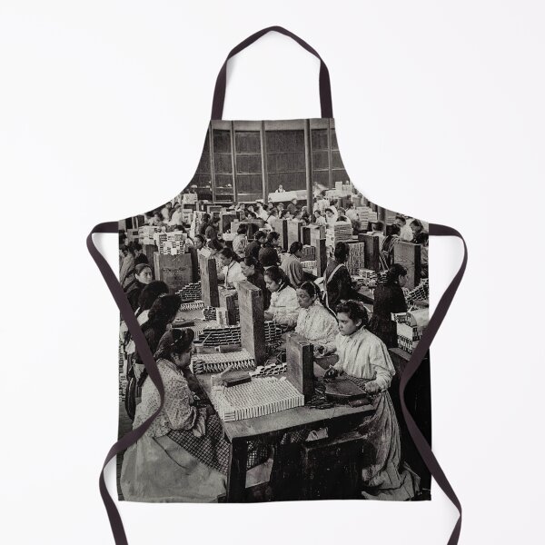 Item preview, Cigarette Factory, Mexico City 1903 designed and sold by lobodelnoir.