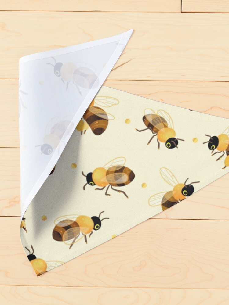  Dog Bandana, Bumble Bees, Traditional Tie