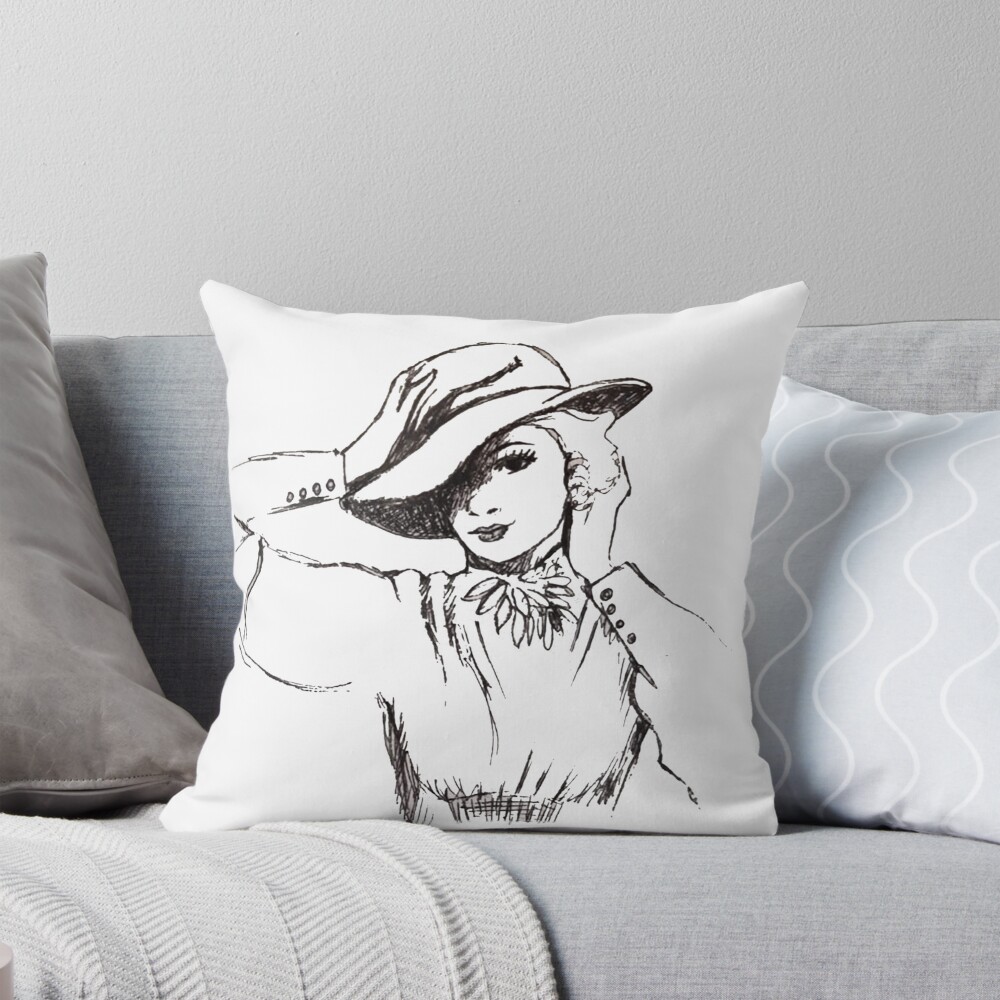 Item preview, Throw Pillow designed and sold by Letul.