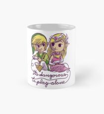 it's dangerous to play alone Mug