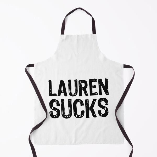 Item preview, Lauren Sucks designed and sold by The "I Love Everything" Shop.