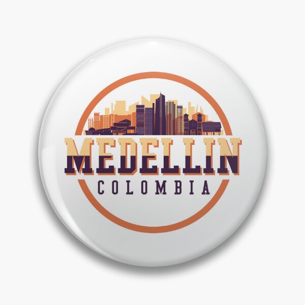 Item preview, Medellin Antioquia Colombia Skyline T Shirt Sticker Gift Present designed and sold by Timcito.
