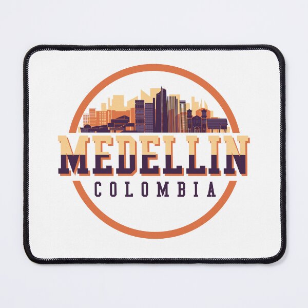 Item preview, Medellin Antioquia Colombia Skyline T Shirt Sticker Gift Present designed and sold by Timcito.
