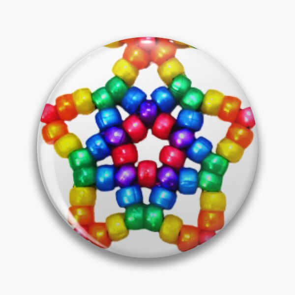 Item preview, kandi jumbo star necklace designed and sold by dishbug.