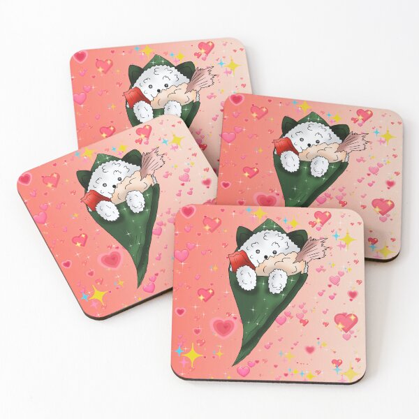 Item preview, cartoon cute sushi temaki designed and sold by CuisineCat.