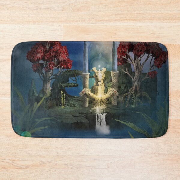 Item preview, Dragon stature on the island designed and sold by nicky2342.