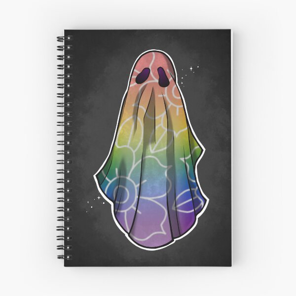Item preview, Gay Pride Flowery Ghost designed and sold by saltuurn.