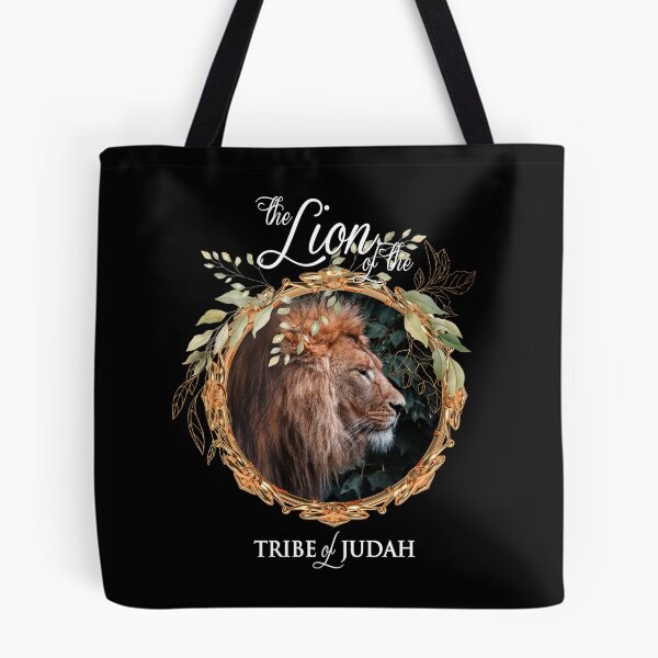 Item preview, Lion of Judah wreath on black designed and sold by AbideApparel.