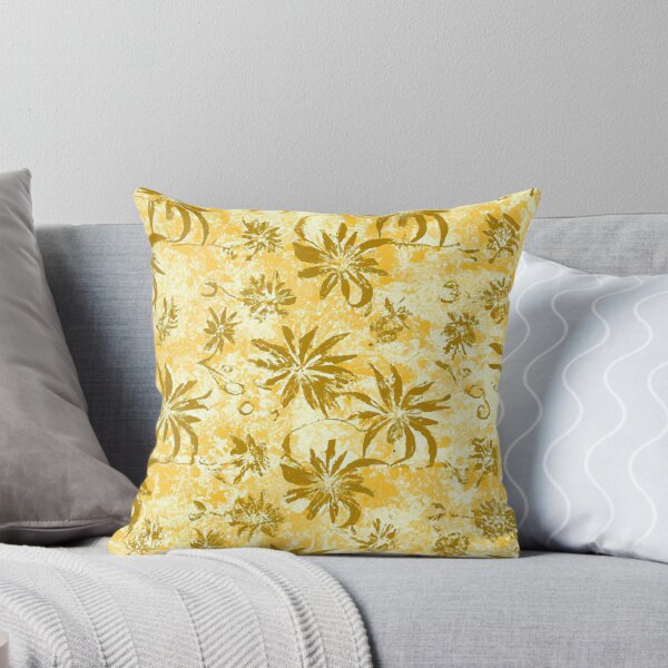 Item preview, Yellow Floral Pattern designed and sold by Zestpond.