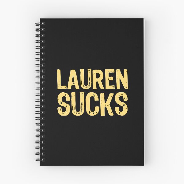 Item preview, Lauren Sucks designed and sold by The "I Love Everything" Shop.