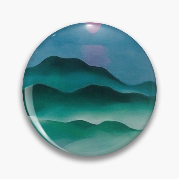 Item preview, Georgia Okeeffe Pink Moon Over Water (1924) designed and sold by NEL-BOX.