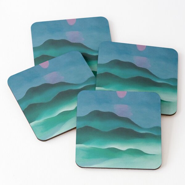 Item preview, Georgia Okeeffe Pink Moon Over Water (1924) designed and sold by NEL-BOX.