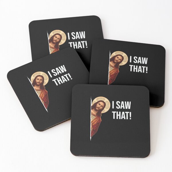 Item preview, Jesus Meme I Saw That designed and sold by Art-IsArt.