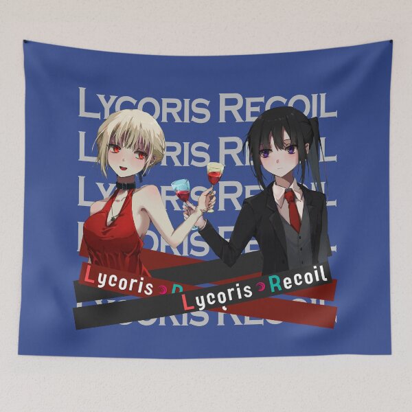 Item preview, Chisato and Takina at Party - Lycoris Recoil designed and sold by GuheheOtaku.