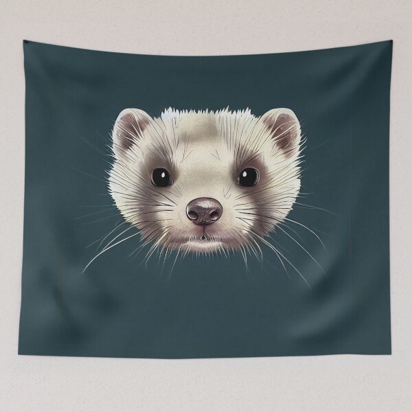 Item preview, Ferret Face designed and sold by aiartbysig.