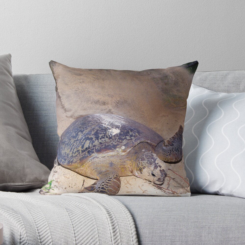 Hard work Throw Pillow