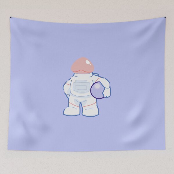 Aperçu de l'œuvre Astronaute de pénis cool et mignon créée et vendue par Pianobeast.
