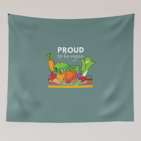 Item preview, Proud to be a vegan designed and sold by Lauraloris.