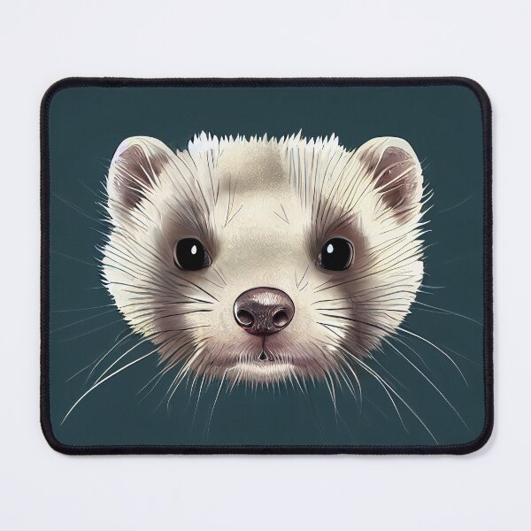Item preview, Ferret Face designed and sold by aiartbysig.