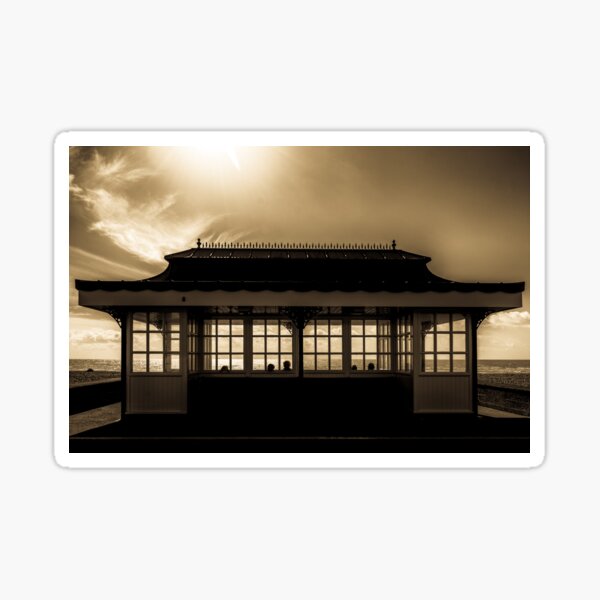 A sea view Sticker