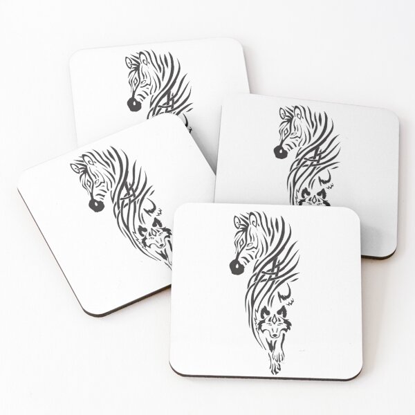 Item preview, zebra fox designed and sold by KAONZA.