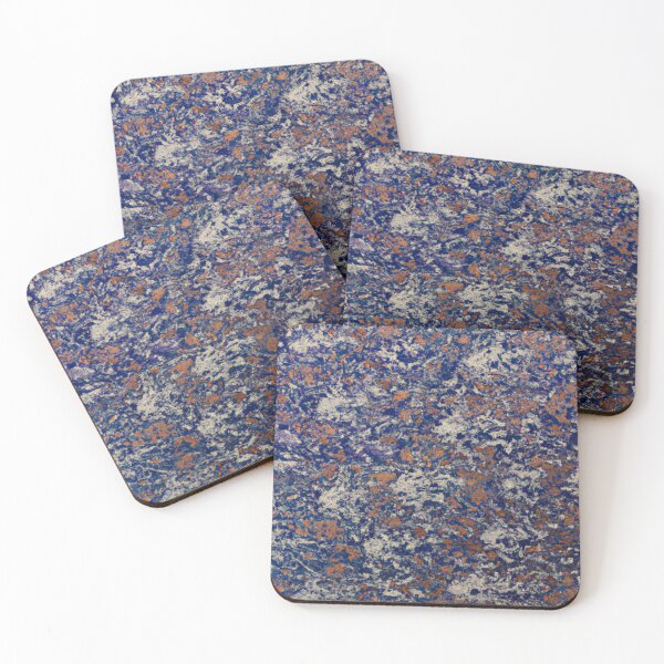 Item preview, Blue And Orange Marbled Pattern designed and sold by Zestpond.