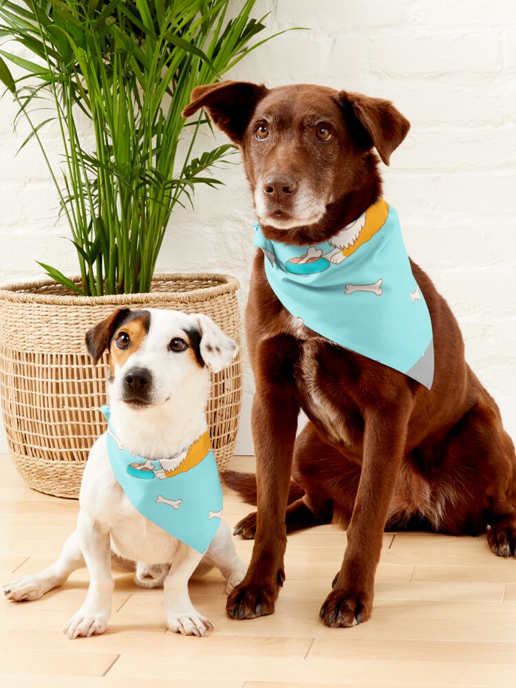 Alternate view of Corgi Food Time Pet Bandana