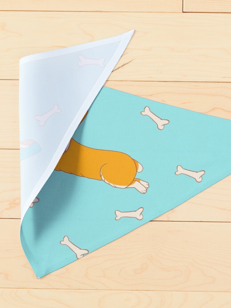 Alternate view of Corgi Food Time Pet Bandana
