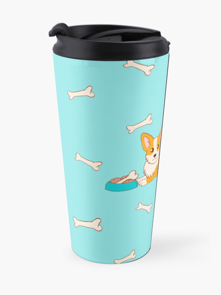 Alternate view of Corgi Food Time Travel Coffee Mug
