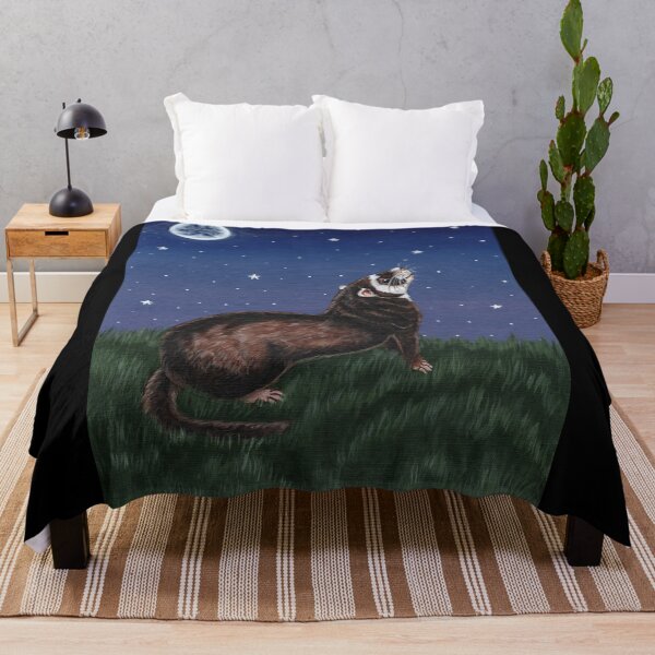 Item preview, Ferret Stargazing designed and sold by WolfySilver.