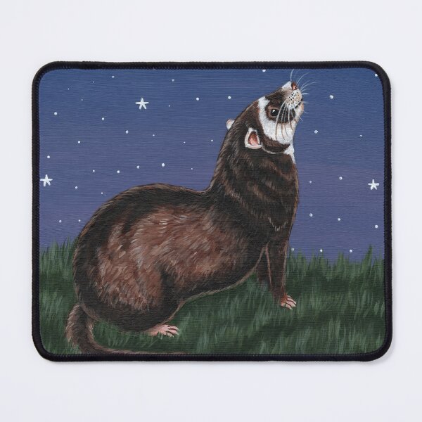Item preview, Ferret Stargazing designed and sold by WolfySilver.