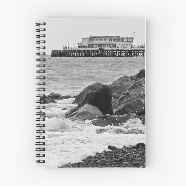 Item preview, black and white view of Worthing pier designed and sold by Sara Sadler.