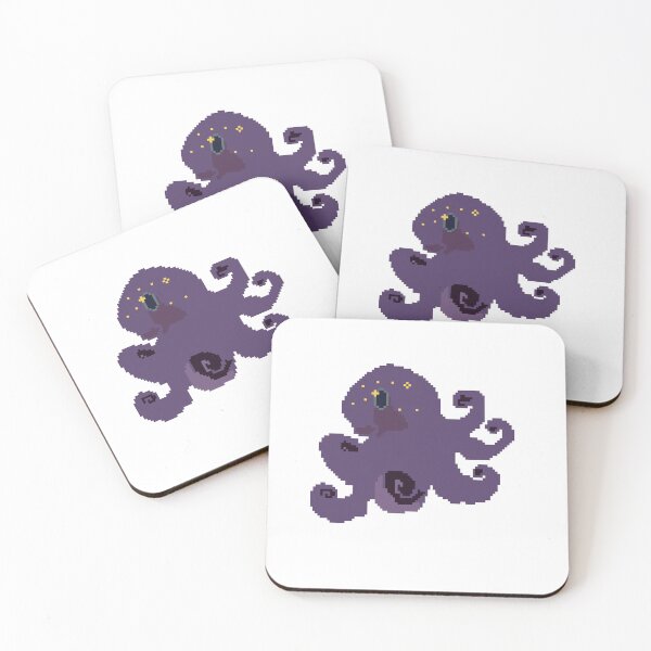 Item preview,  Pixel Art Octopus designed and sold by TeaBagKitten.