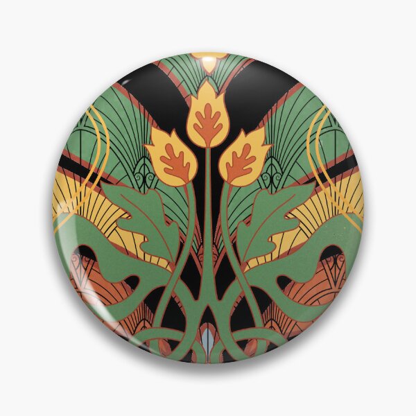 Item preview, Nouveau Flowers designed and sold by Rumrabbit82.