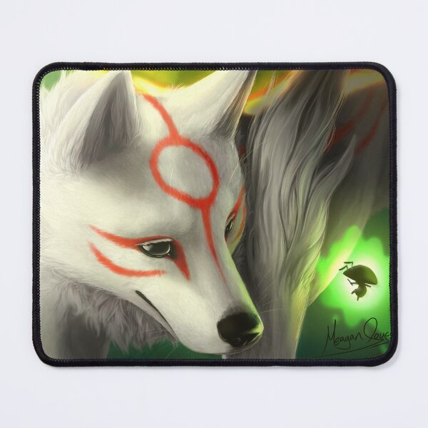 Item preview, Okami fan art designed and sold by CreaturaArt.