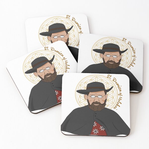 Item preview, Saint Damien of Molokai designed and sold by ChapterAndMirth.