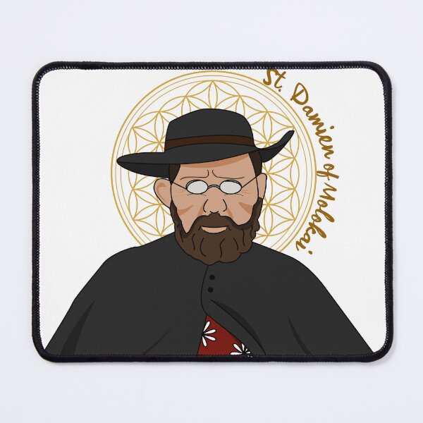 Item preview, Saint Damien of Molokai designed and sold by ChapterAndMirth.
