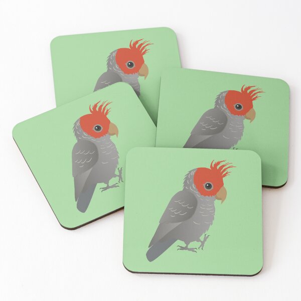 Item preview, Gang gang cockatoo vector illustration designed and sold by Bwiselizzy.