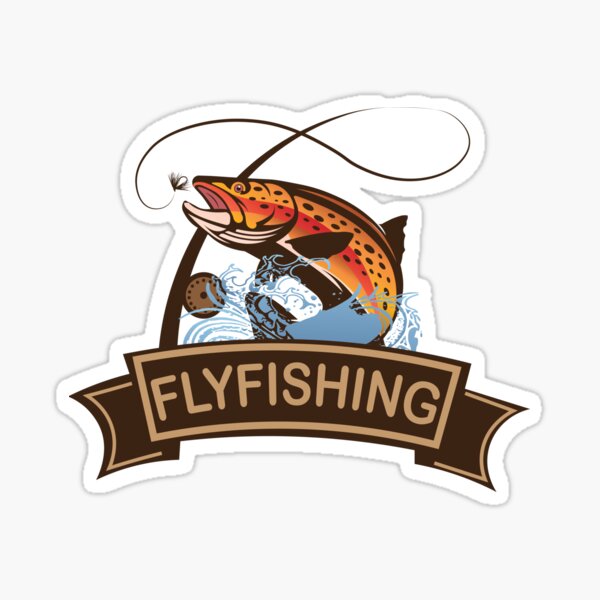 Steelhead Trout Fishing Sticker for Sale by TeeInnovations