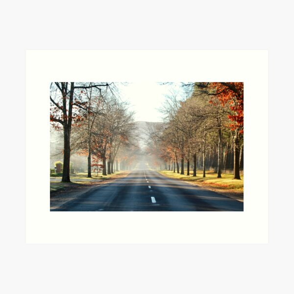 Item preview, Winter on Honour Avenue, Macedon designed and sold by Susan Henry.