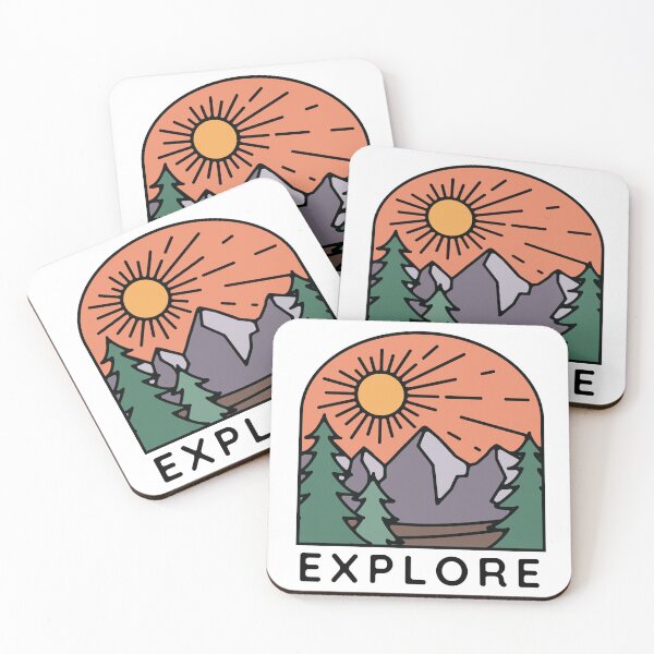 Item preview, Explore - landscape with mountains designed and sold by maura41.