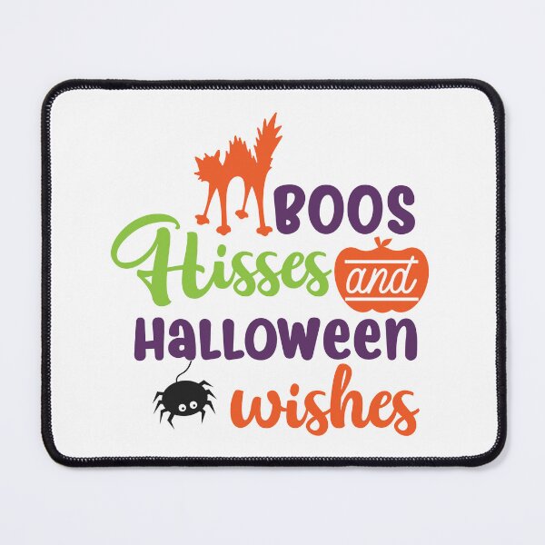 Item preview, Boos hisses and halloween wishes designed and sold by Zeetube.
